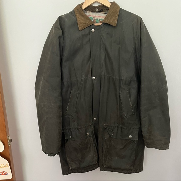 Waxed cotton Quality Leisure Wear field coat - Picture 1 of 4